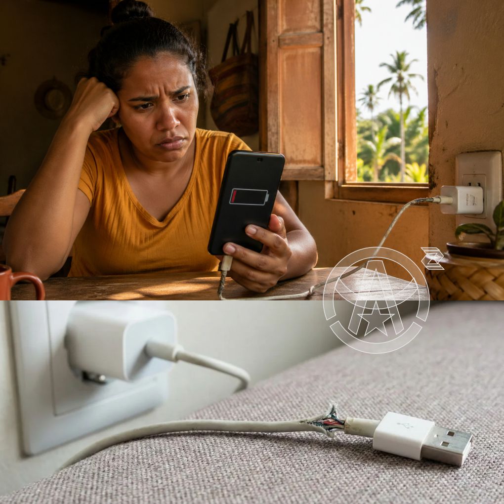 Celular carregando lento: o problema pode estar no cabo, na tomada ou no aparelho